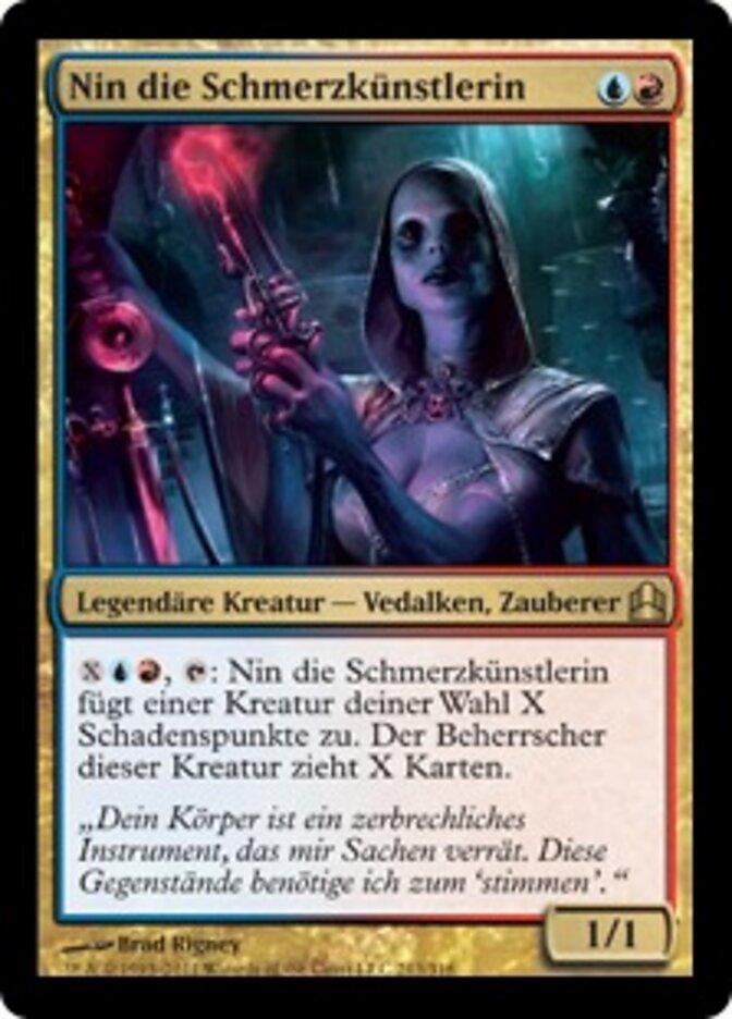 Nin die Schmerzkünstlerin