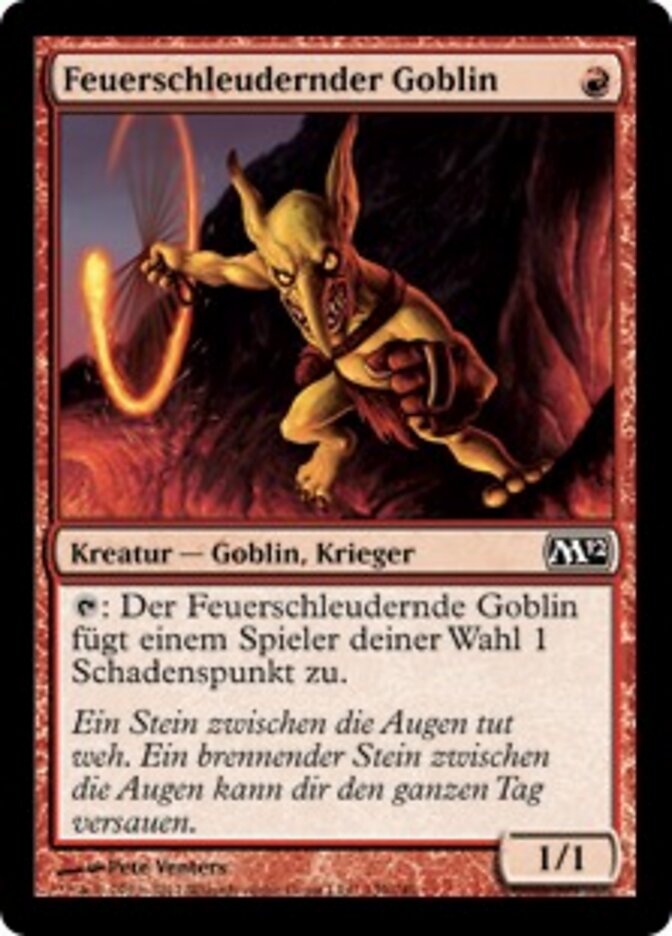 Feuerschleudernder Goblin