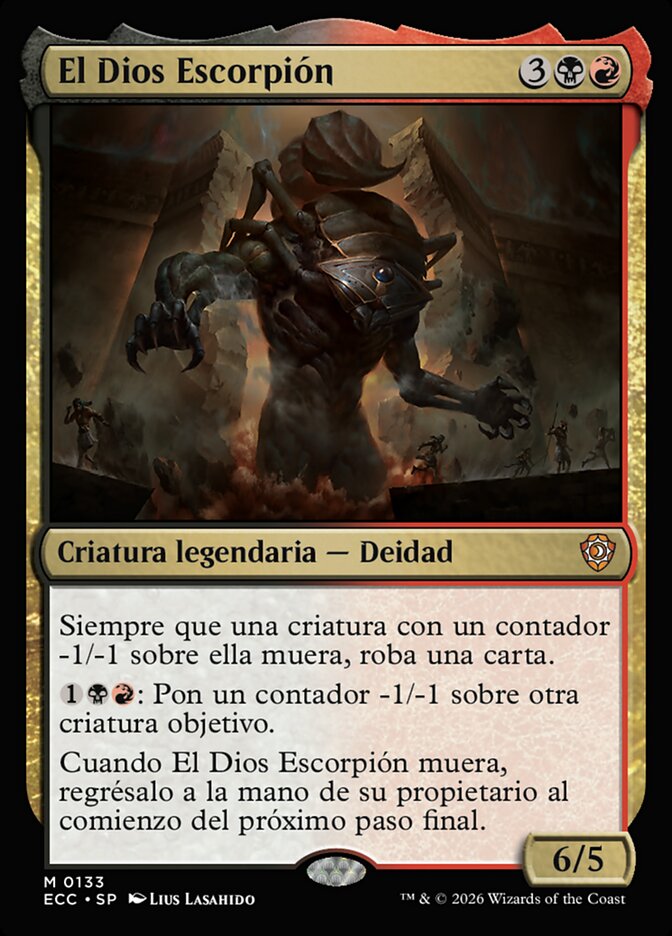 El Dios Escorpión