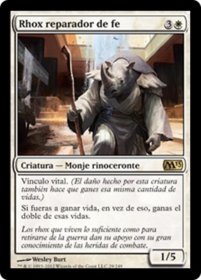 Rhox reparador de fe
