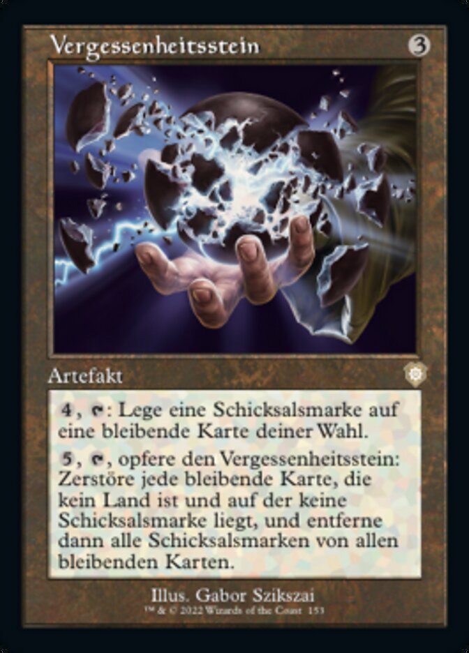 Vergessenheitsstein