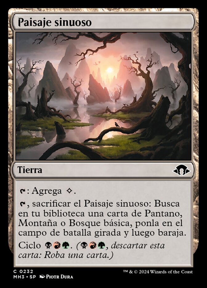 Paisaje sinuoso