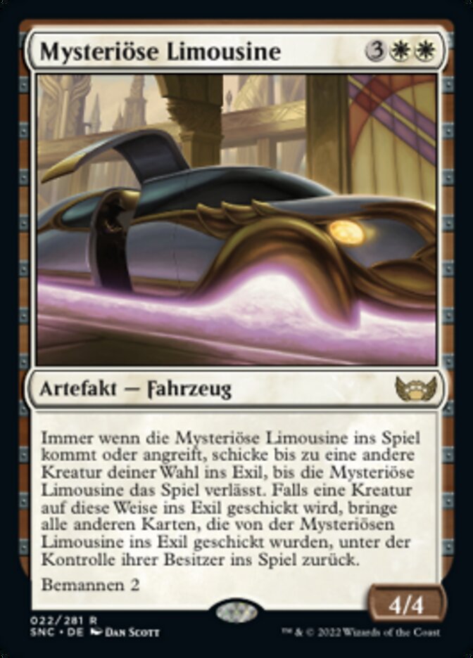 Mysteriöse Limousine