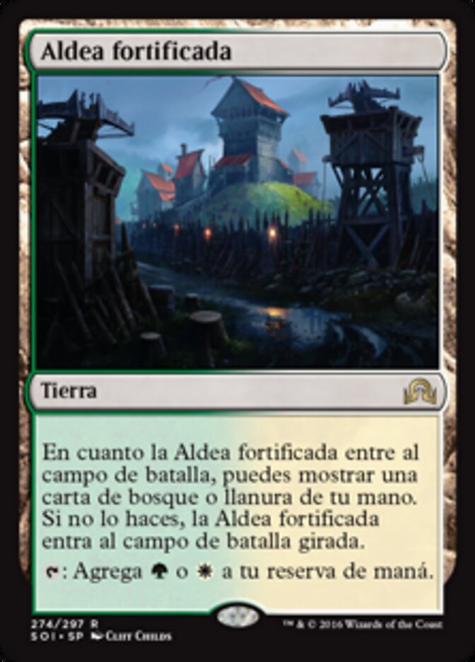 Aldea fortificada