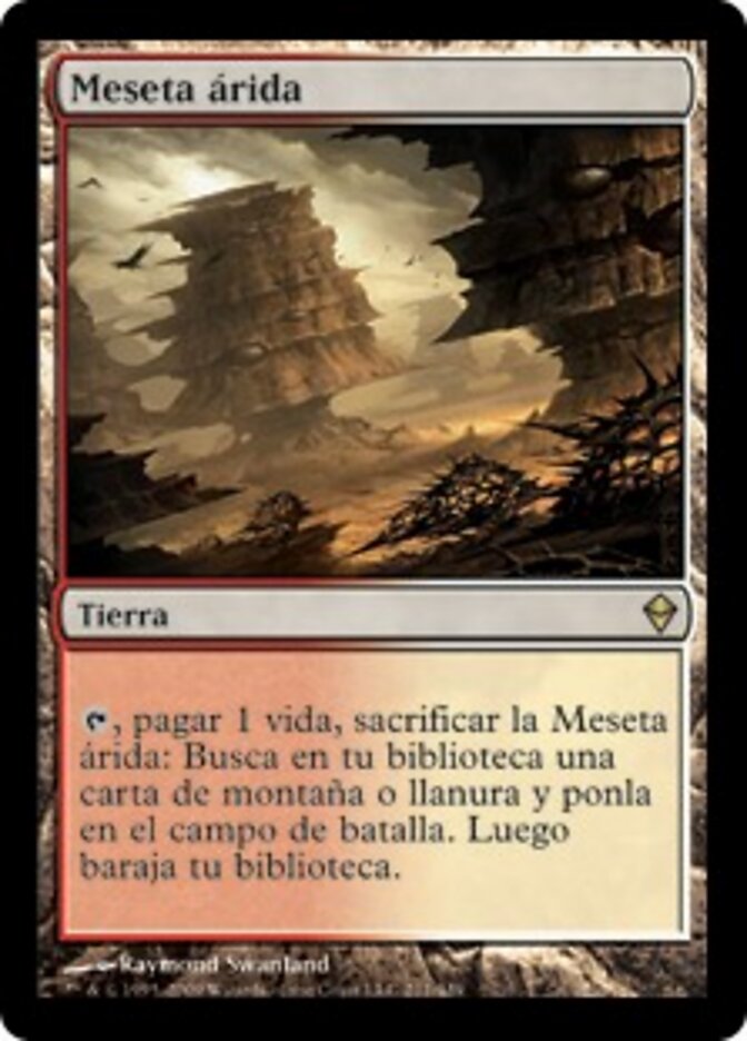 Meseta árida