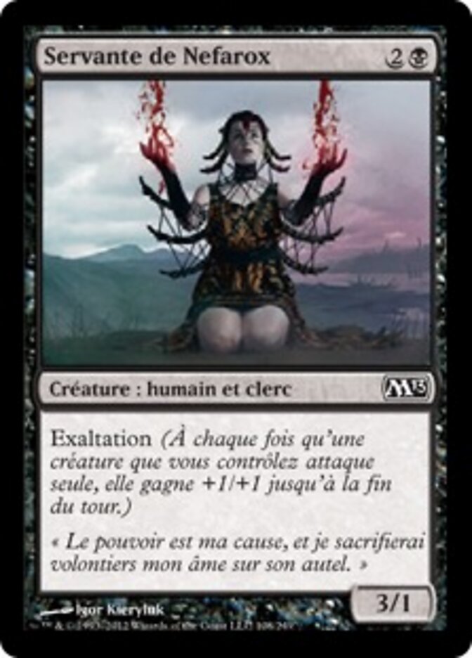 Servante de Nefarox