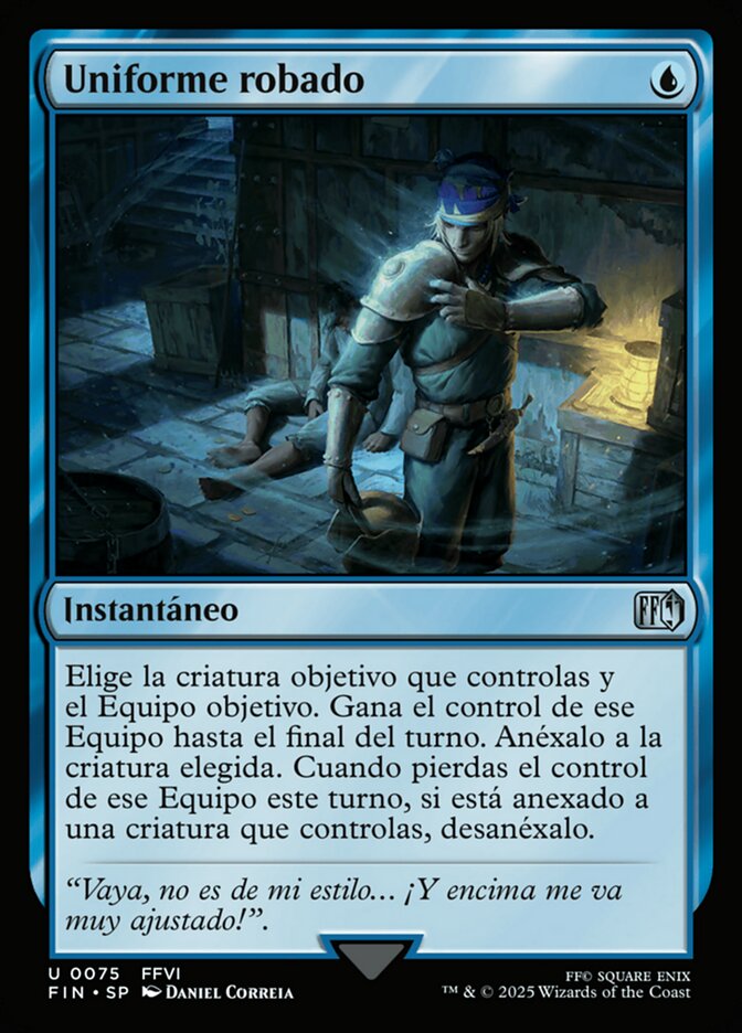 Uniforme robado