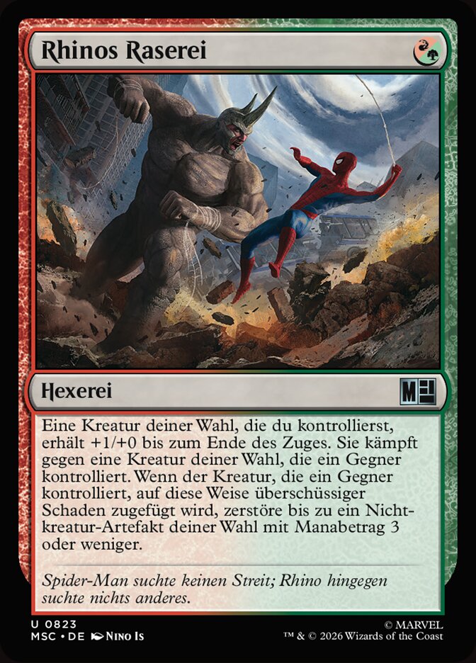 Rhinos Raserei