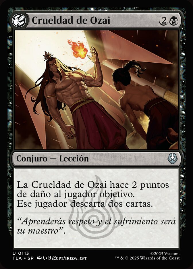 Crueldad de Ozai