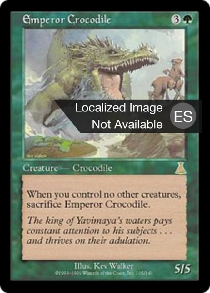 Emperador cocodrilo