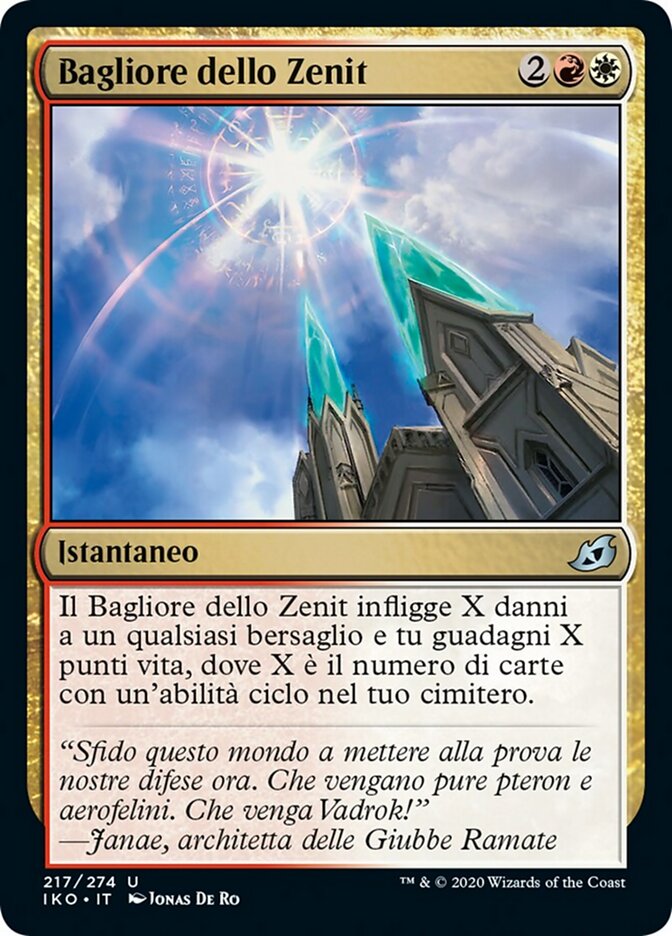 Bagliore dello Zenit