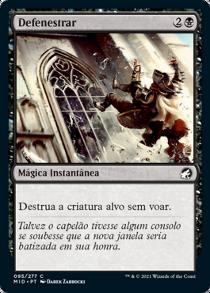 Defenestrar