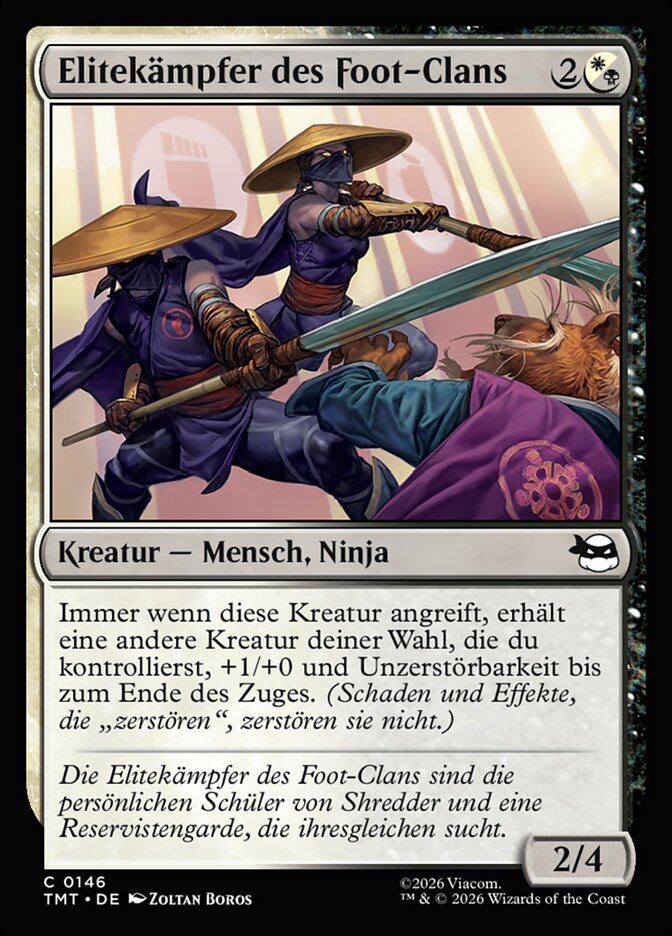 Elitekämpfer des Foot-Clans