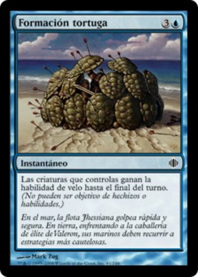 Formación tortuga