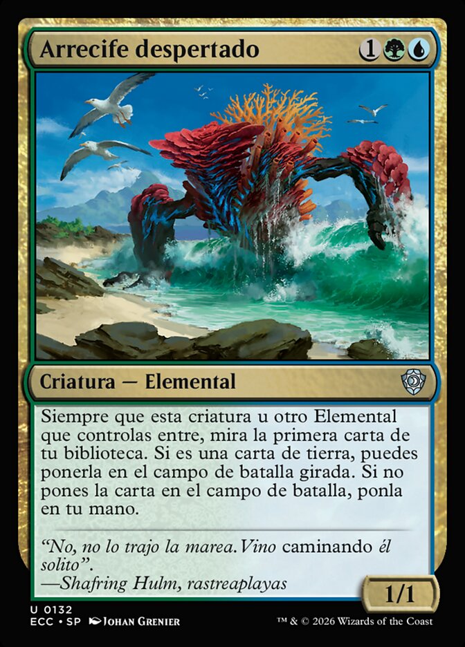 Arrecife despertado
