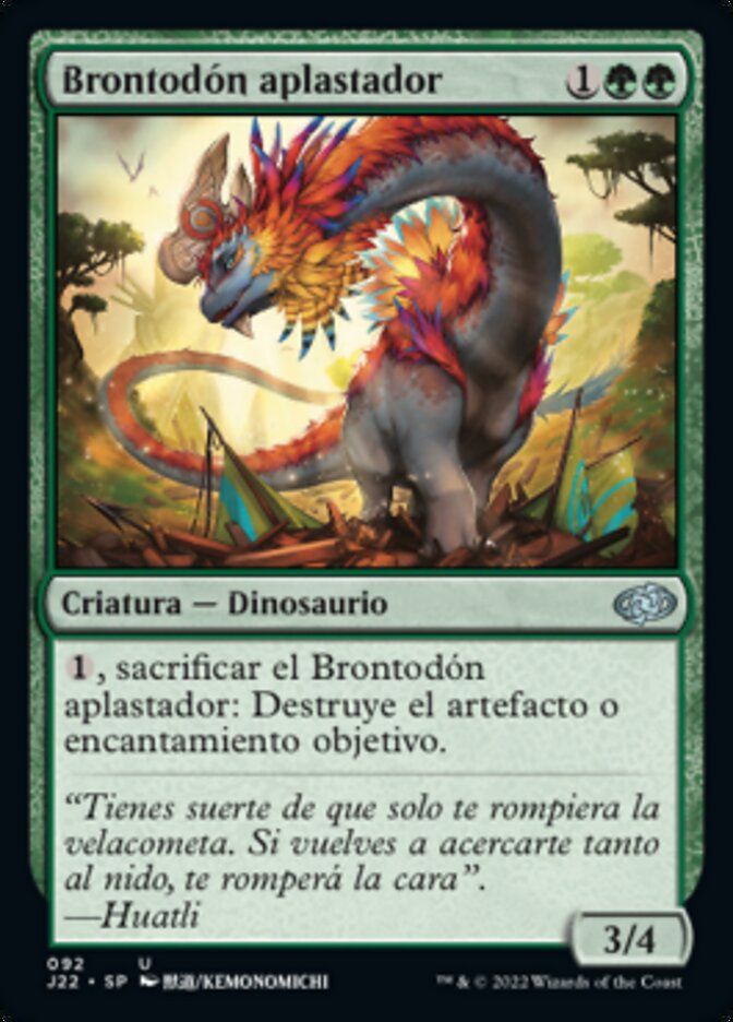 Brontodón aplastador