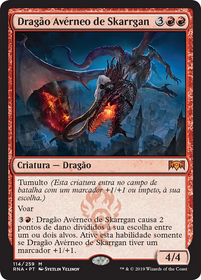 Dragão Avérneo de Skarrgan