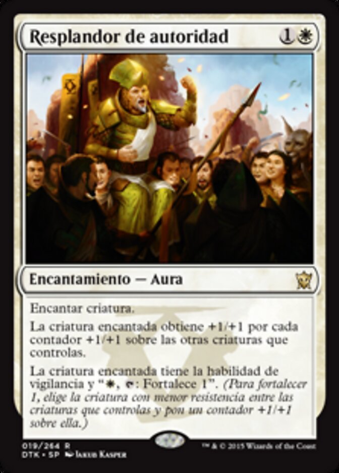 Resplandor de autoridad