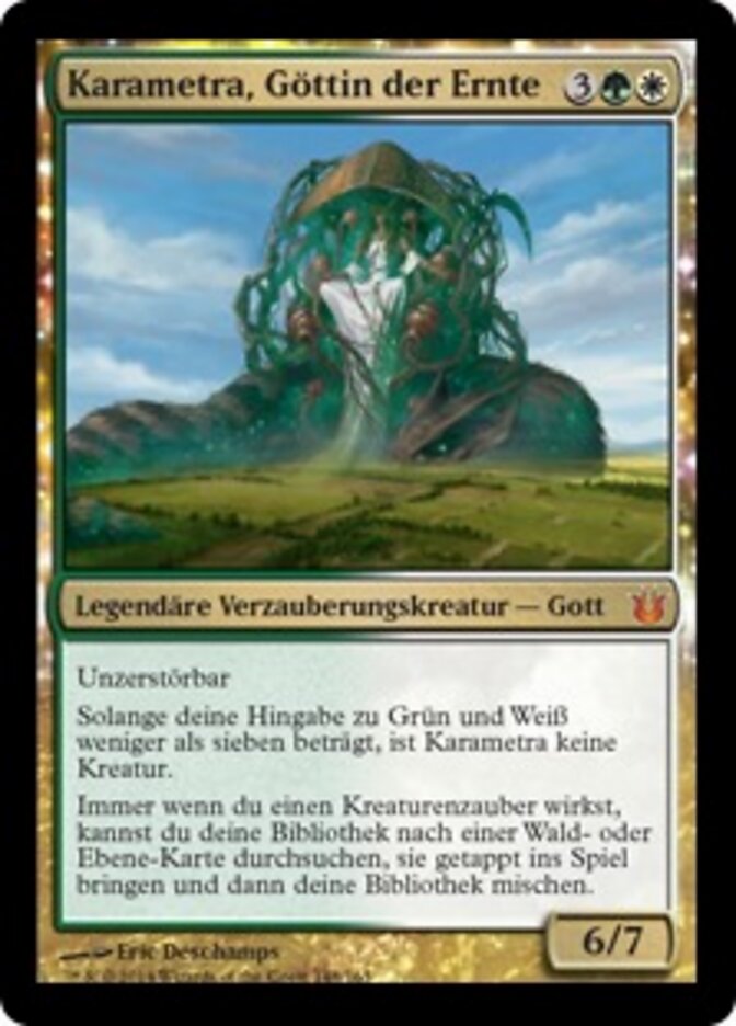 Karametra, Göttin der Ernte
