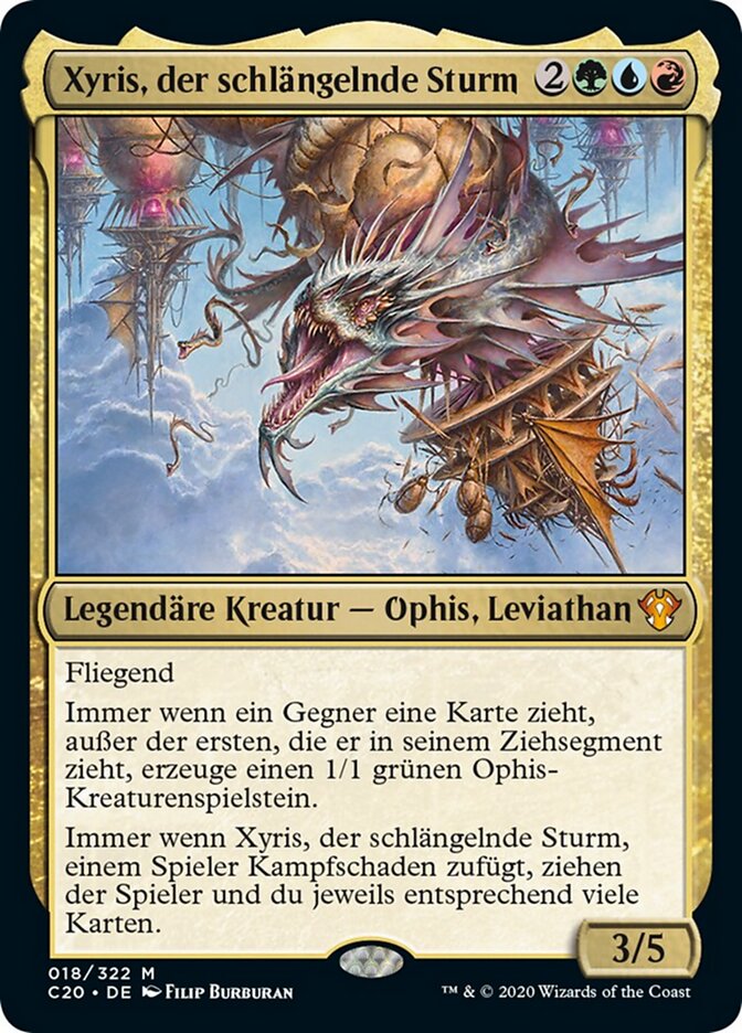 Xyris, der schlängelnde Sturm