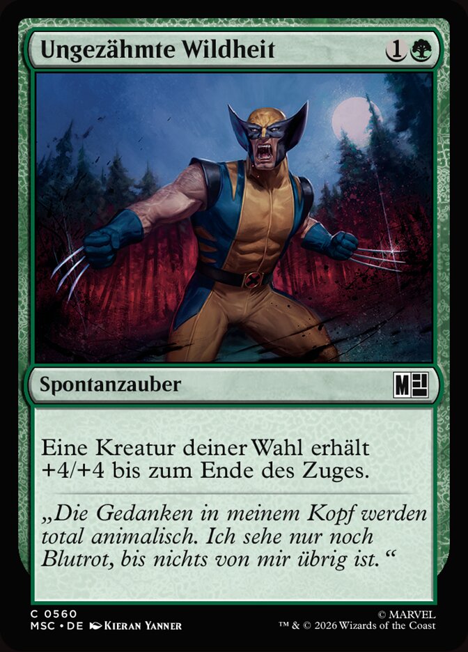 Ungezähmte Wildheit