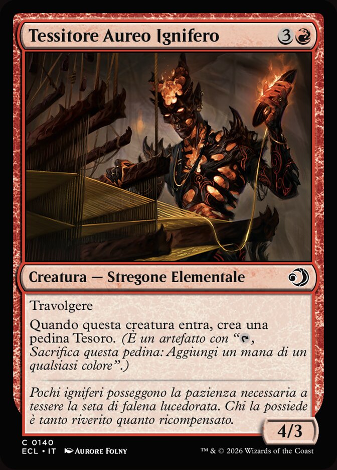 Tessitore Aureo Ignifero