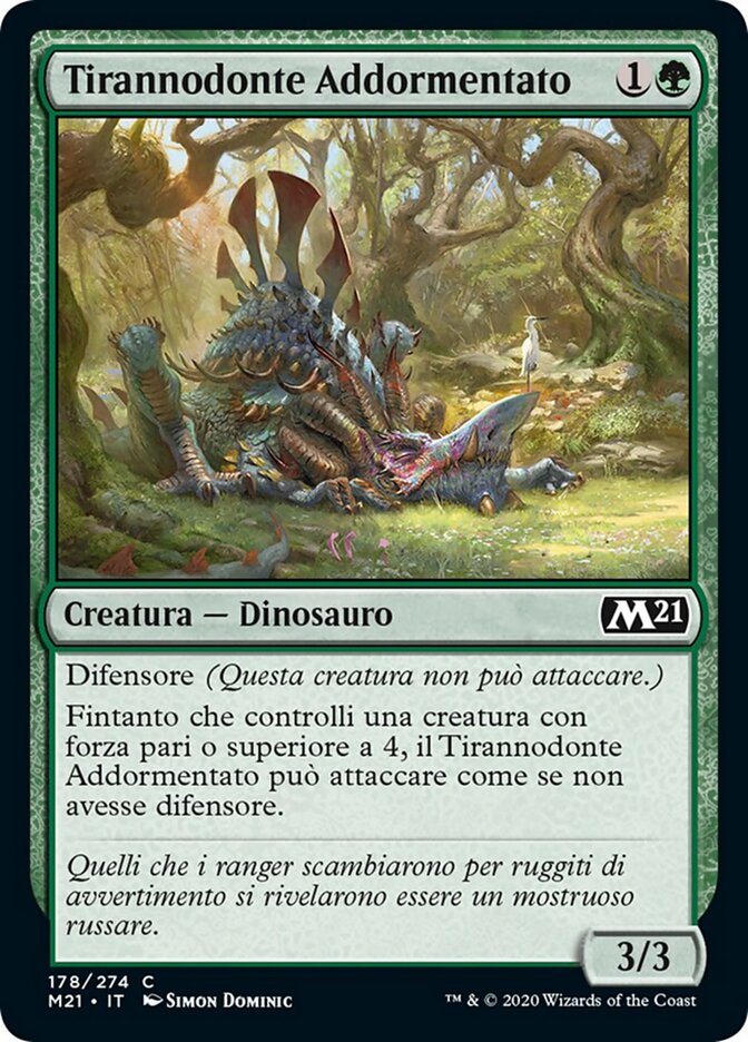 Tirannodonte Addormentato