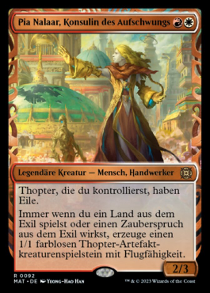 Pia Nalaar, Konsulin des Aufschwungs