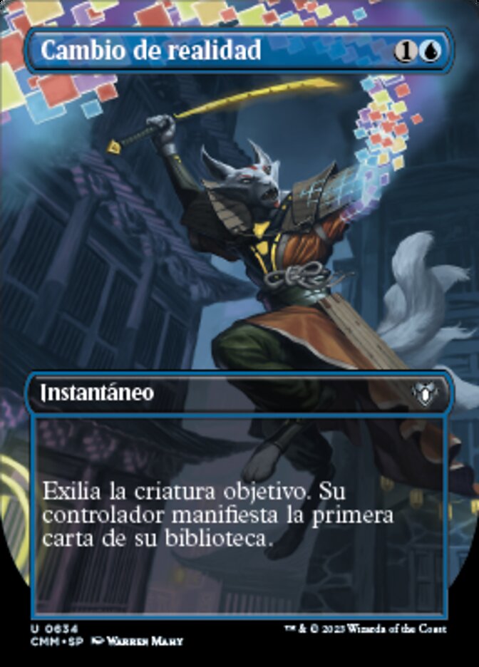 Cambio de realidad