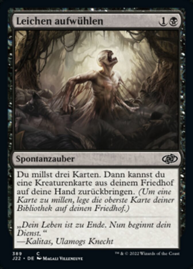 Leichen aufwühlen