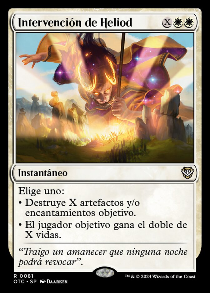 Intervención de Heliod