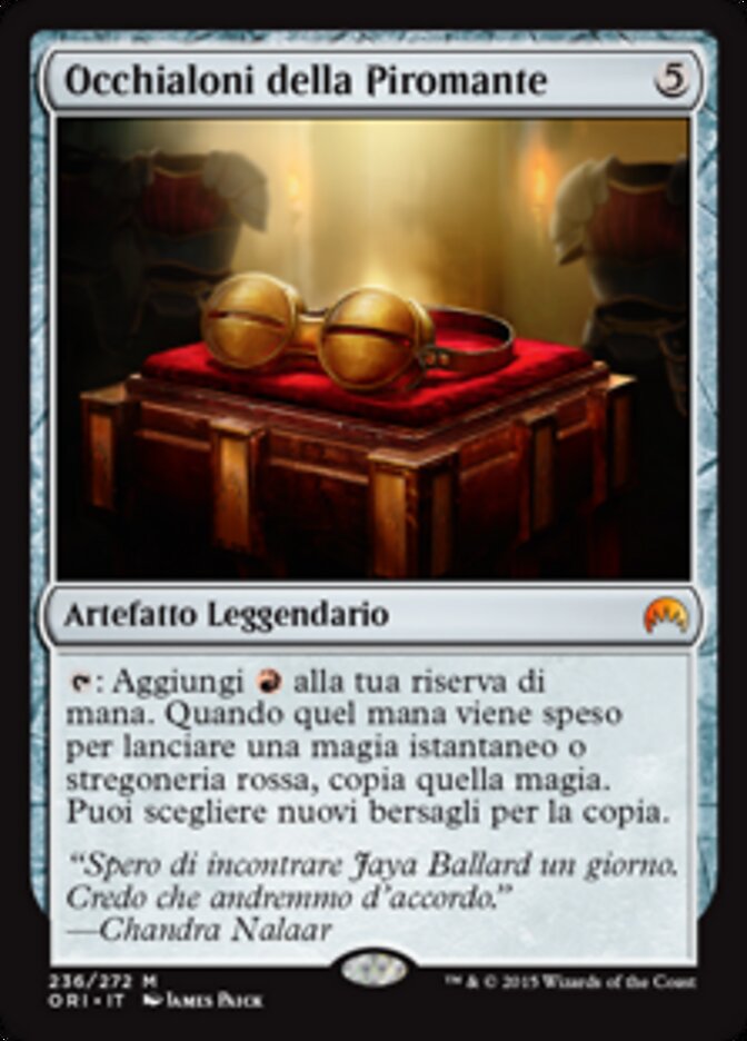 Occhialoni della Piromante