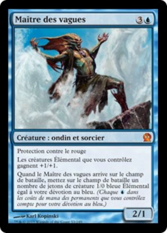 Maître des vagues