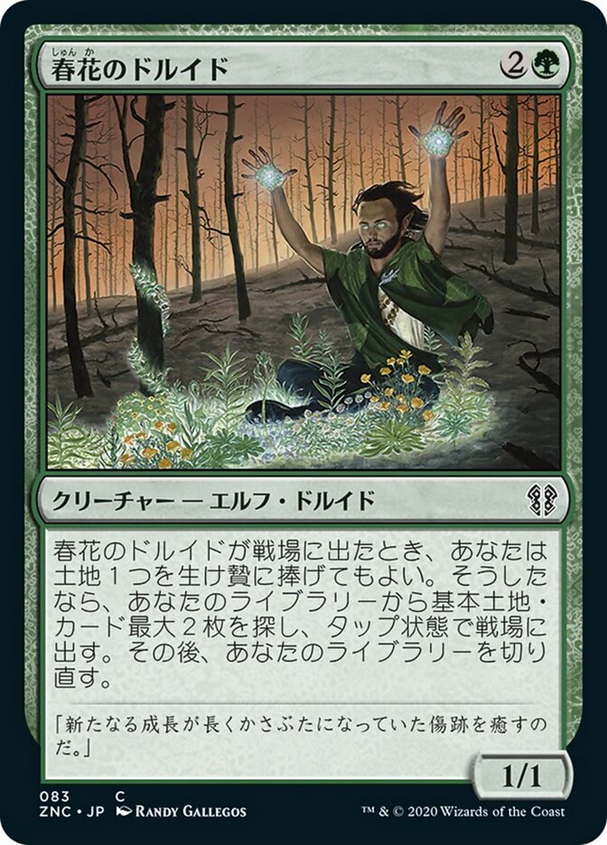 春花のドルイド