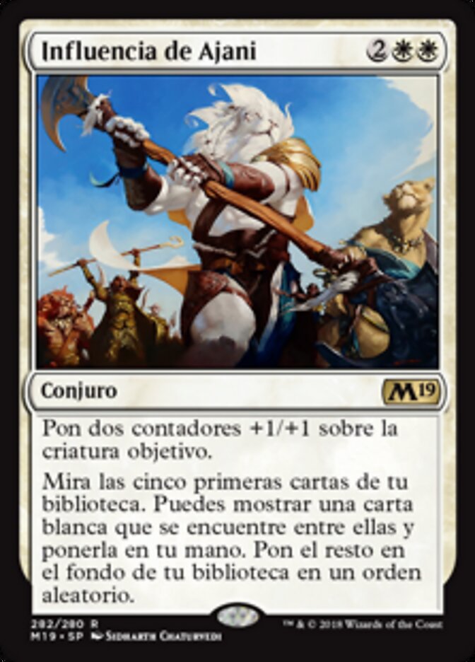 Influencia de Ajani