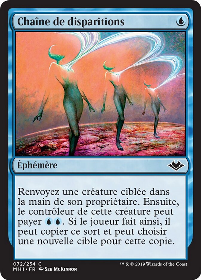 Chaîne de disparitions