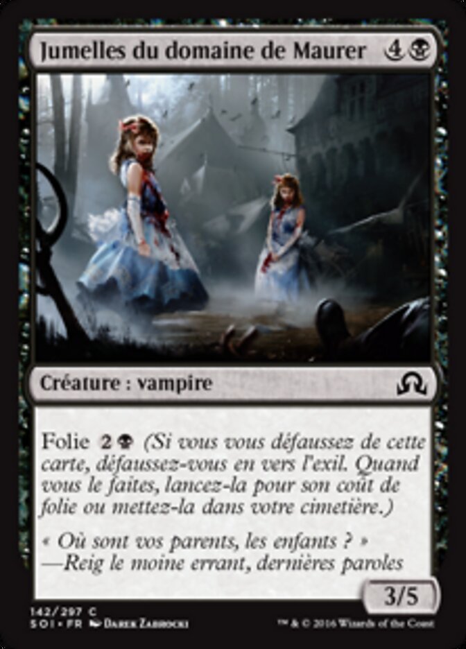 Jumelles du domaine de Maurer