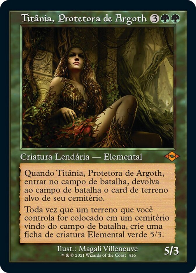 Titânia, Protetora de Argoth