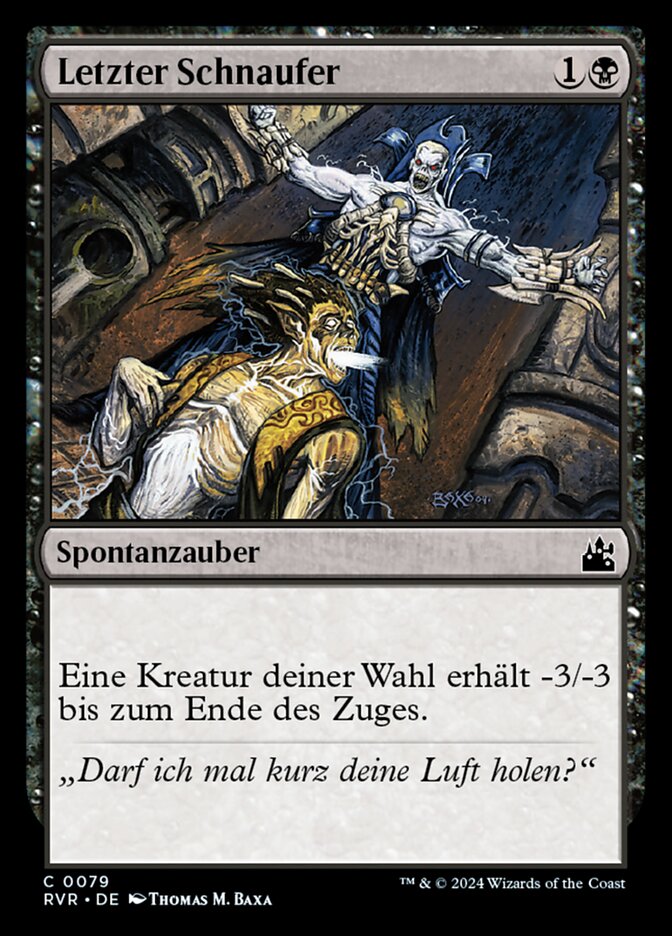 Letzter Schnaufer