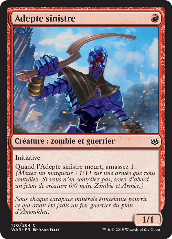 Adepte sinistre