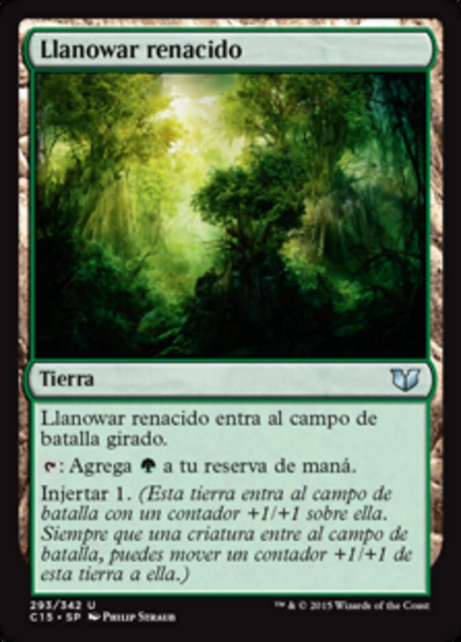 Llanowar renacido