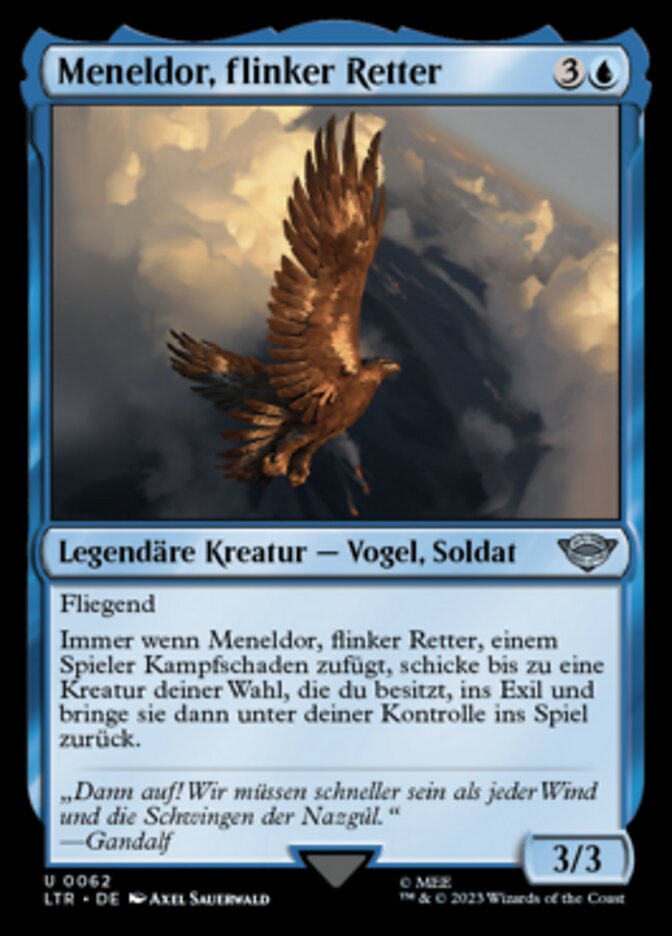 Meneldor, flinker Retter