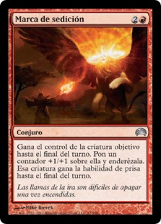 Marca de sedición