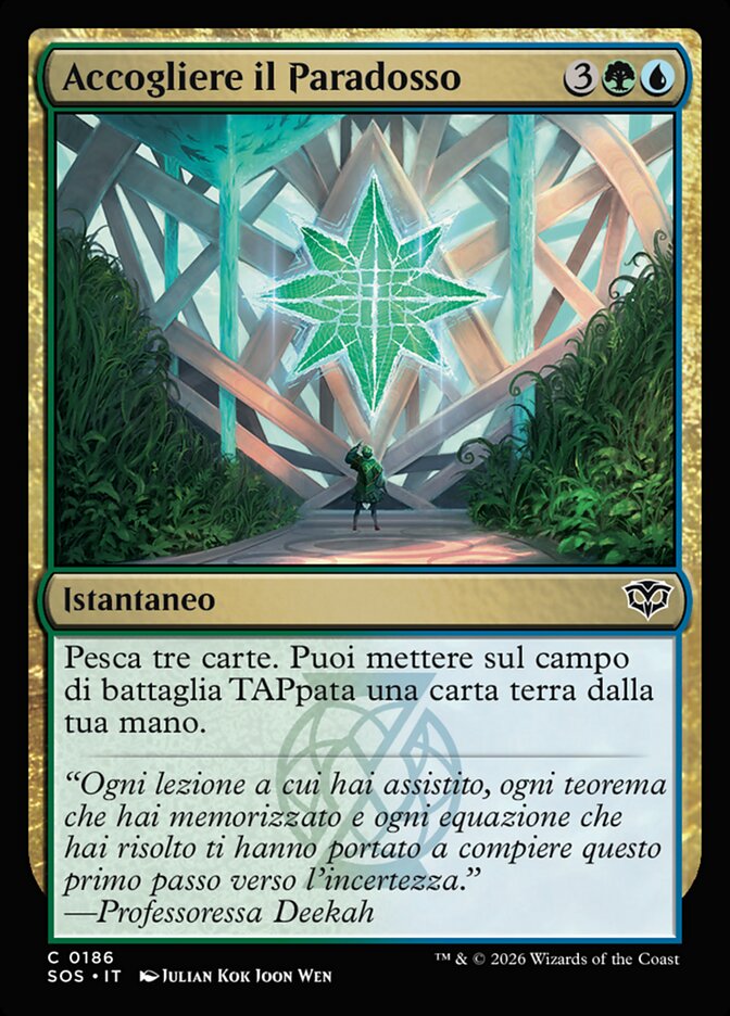 Accogliere il Paradosso