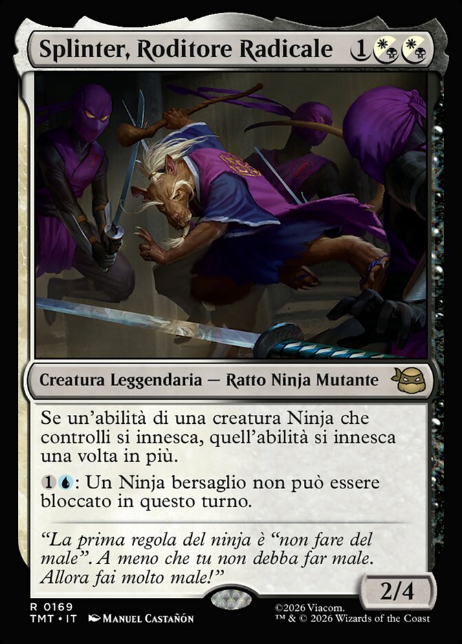 Splinter, Roditore Radicale