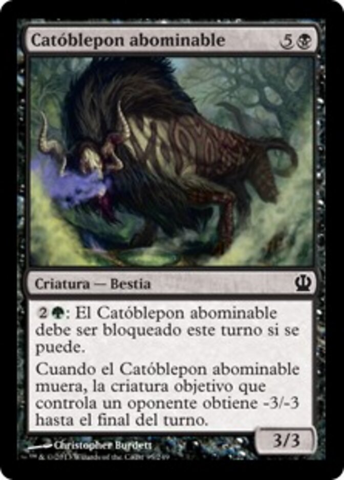Catóblepon abominable