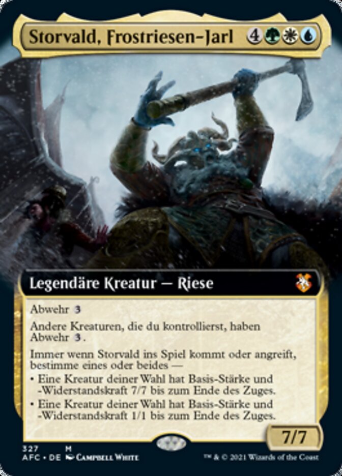 Storvald, Frostriesen-Jarl