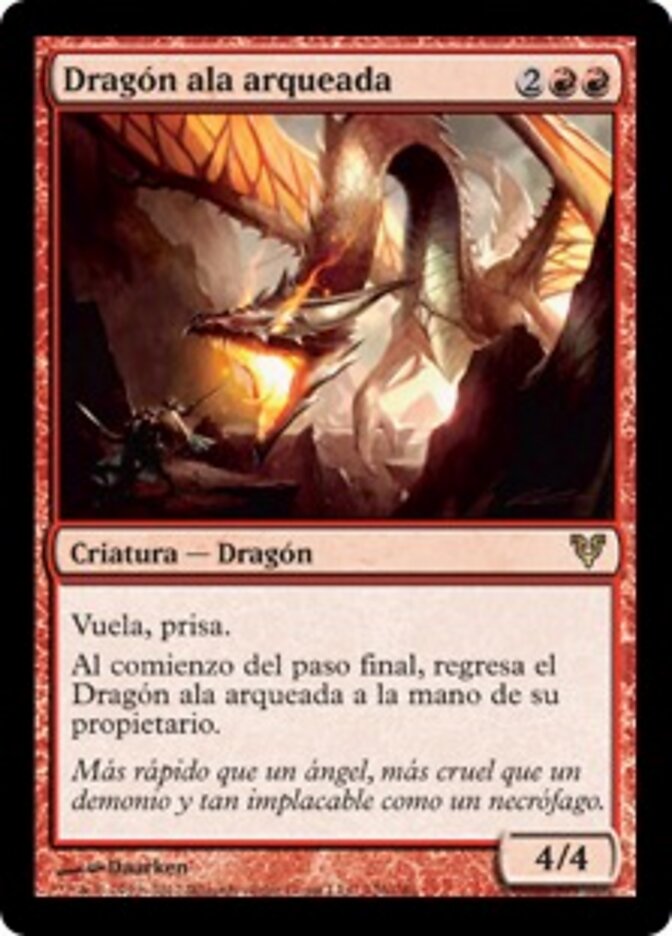 Dragón ala arqueada