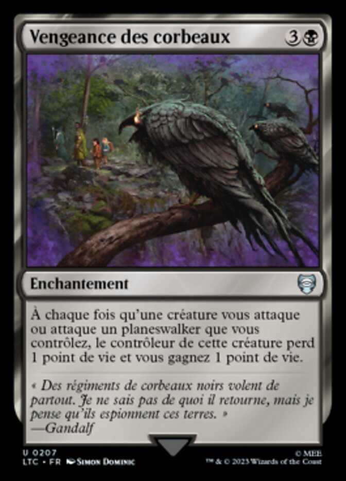 Vengeance des corbeaux