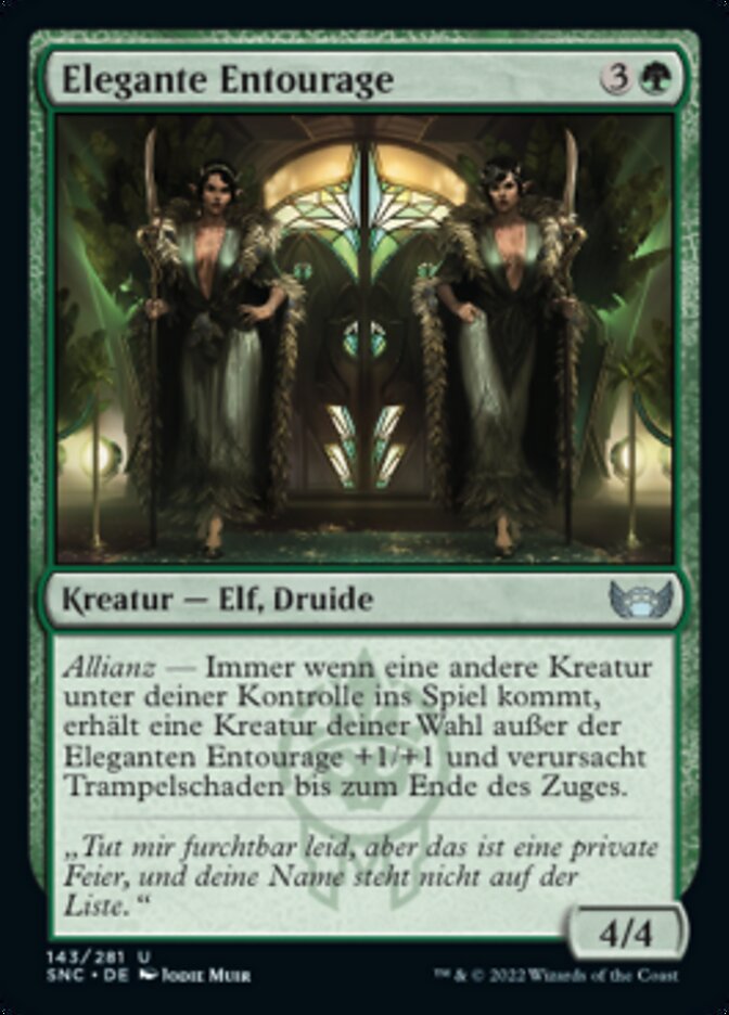 Elegante Entourage